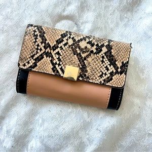 Pink snake wallet